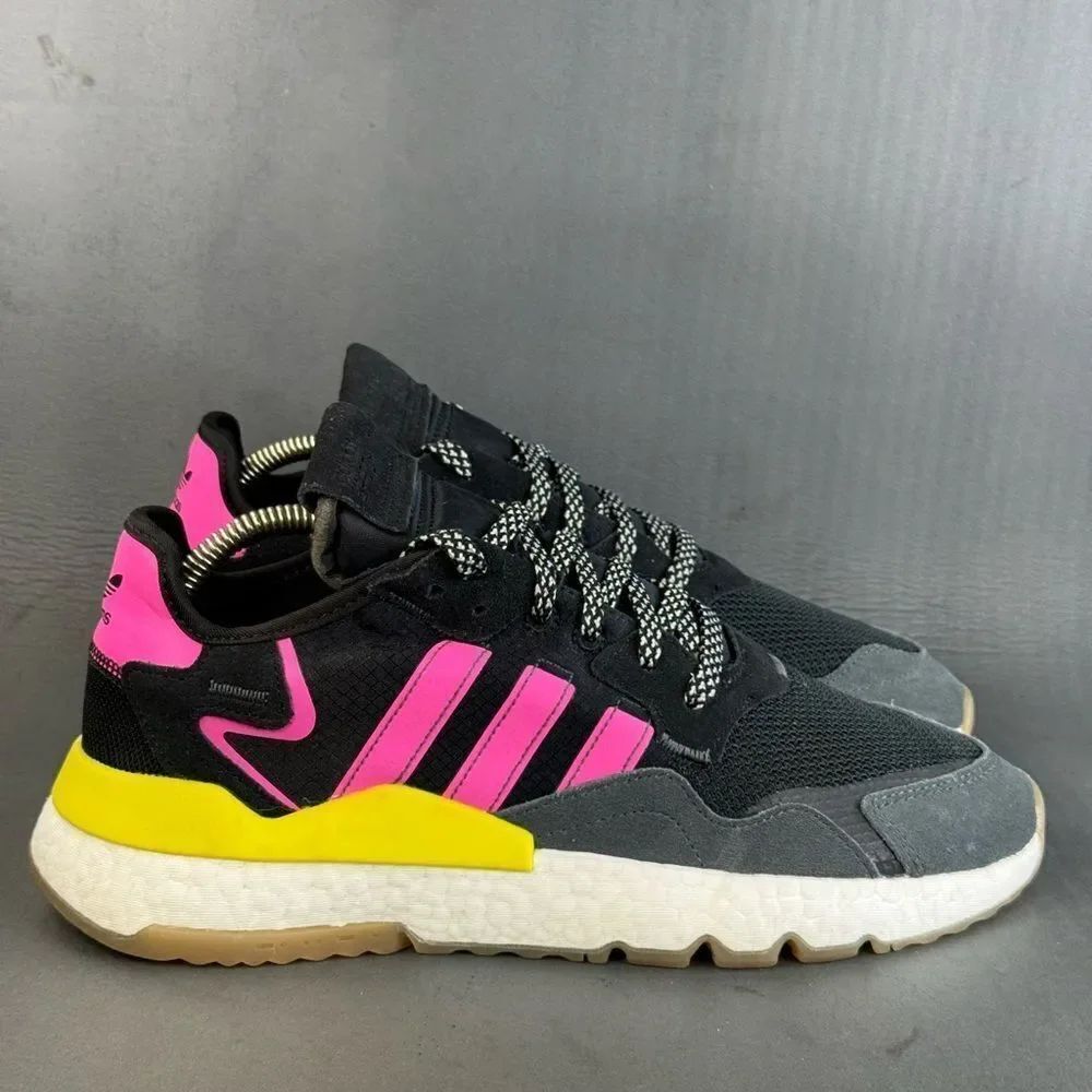 Adidas Nite Jogger 'Gum Sole' athletic sneaker shoes men’s size 10